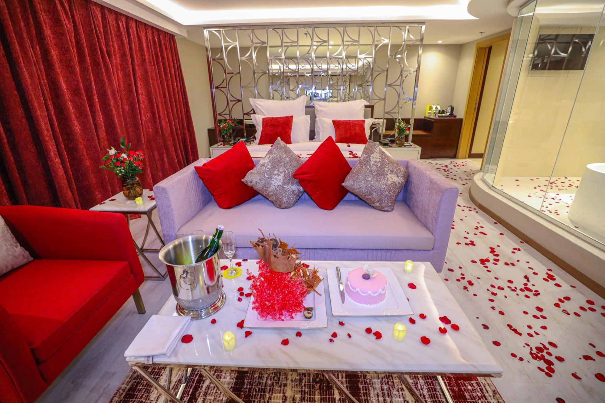 עונייזה Cheerful Al Waha Unayzah Hotel מראה חיצוני תמונה